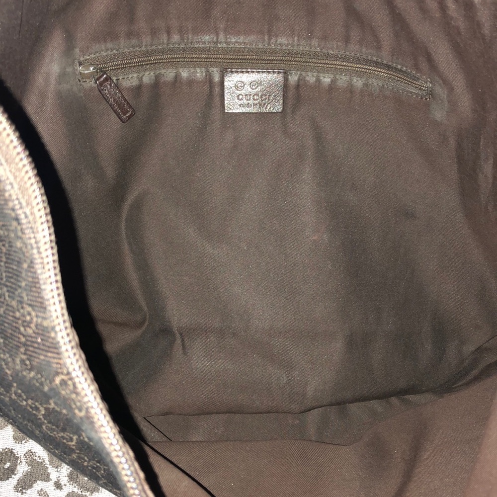 ❤️SOLD❤️ Gucci Half Moon GG Monogram Hobo - Picture 6 of 8